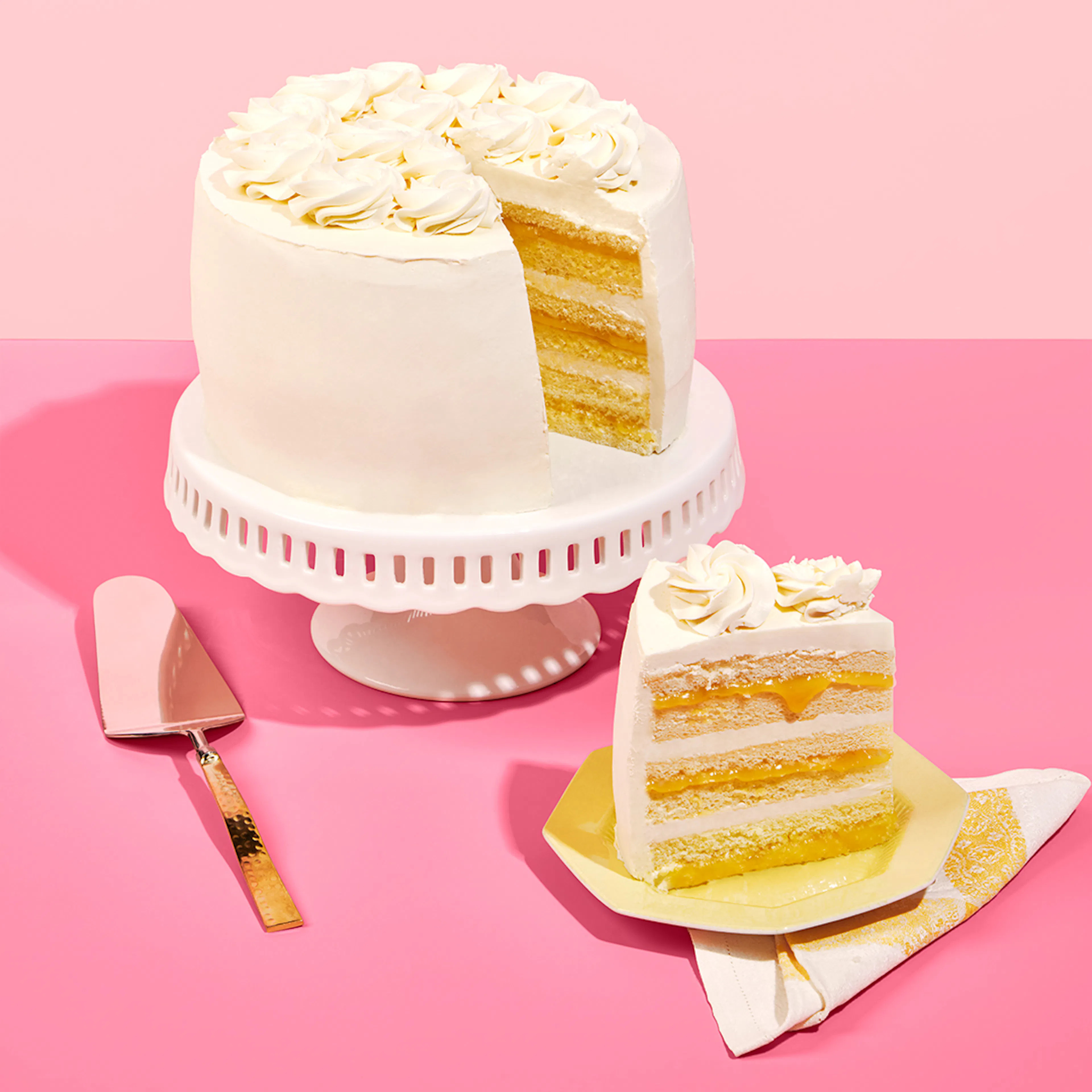 Martha's Lemon Chiffon Cake by Martha Stewart | Goldbelly | Goldbelly
