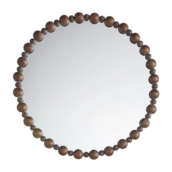 Juergen Metal Round Wall Mirror | Wayfair North America