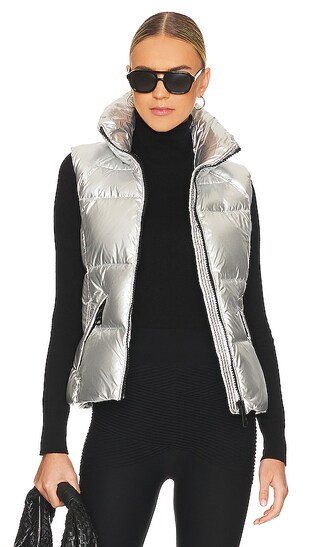 Freedom Vest in Silver | Revolve Clothing (Global)