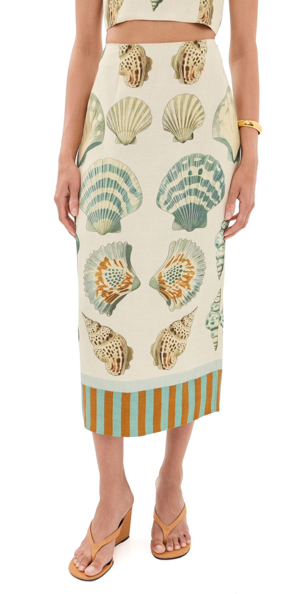 Hunter Bell Lynne Skirt Somers Shell Cream 6 | Shopbop