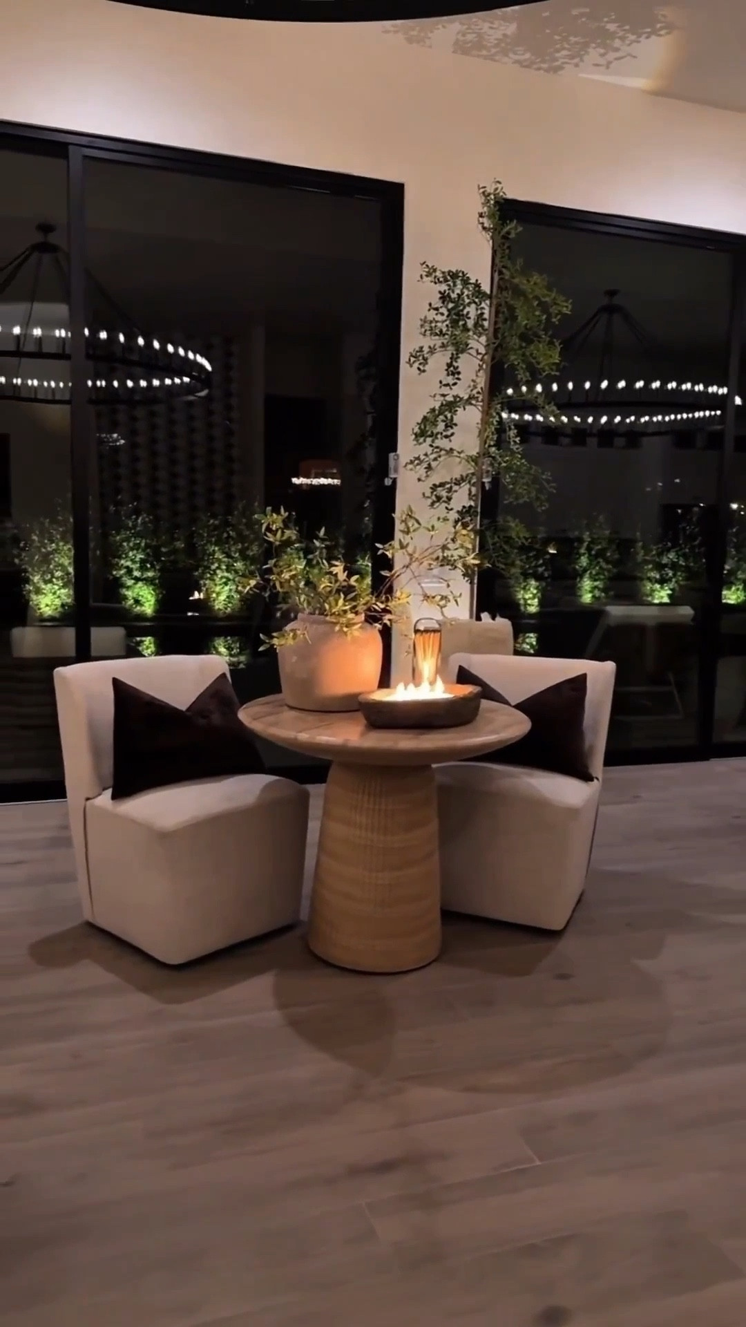 Love the ambiance of this little seating area! It's where we have morning coffee or a late night tea.. Or drink 🍹

End table accent table candle upholstered chairs lumbar pillows neutral modern home seating area trending 


#summerthompsonstyles


#LTKHome #LTKdayinmylife #LTKvlog