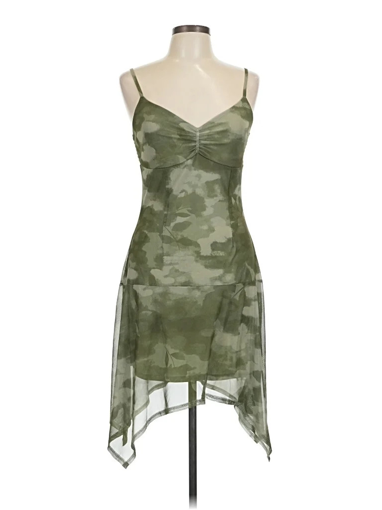 Planet Heart Camo Green Cocktail Dress Size L - 31% off | ThredUp (US)