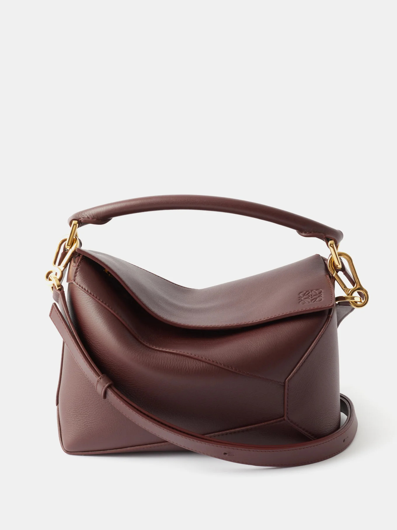 Puzzle small grained-leather cross-body bag | LOEWE | Matches (UK)