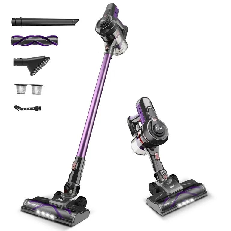 INSE Cordless Vacuum Cleaner,6 in 1 Powerful Stick Handheld Vacuum with 2200mAh Rechargeable Batt... | Walmart (US)