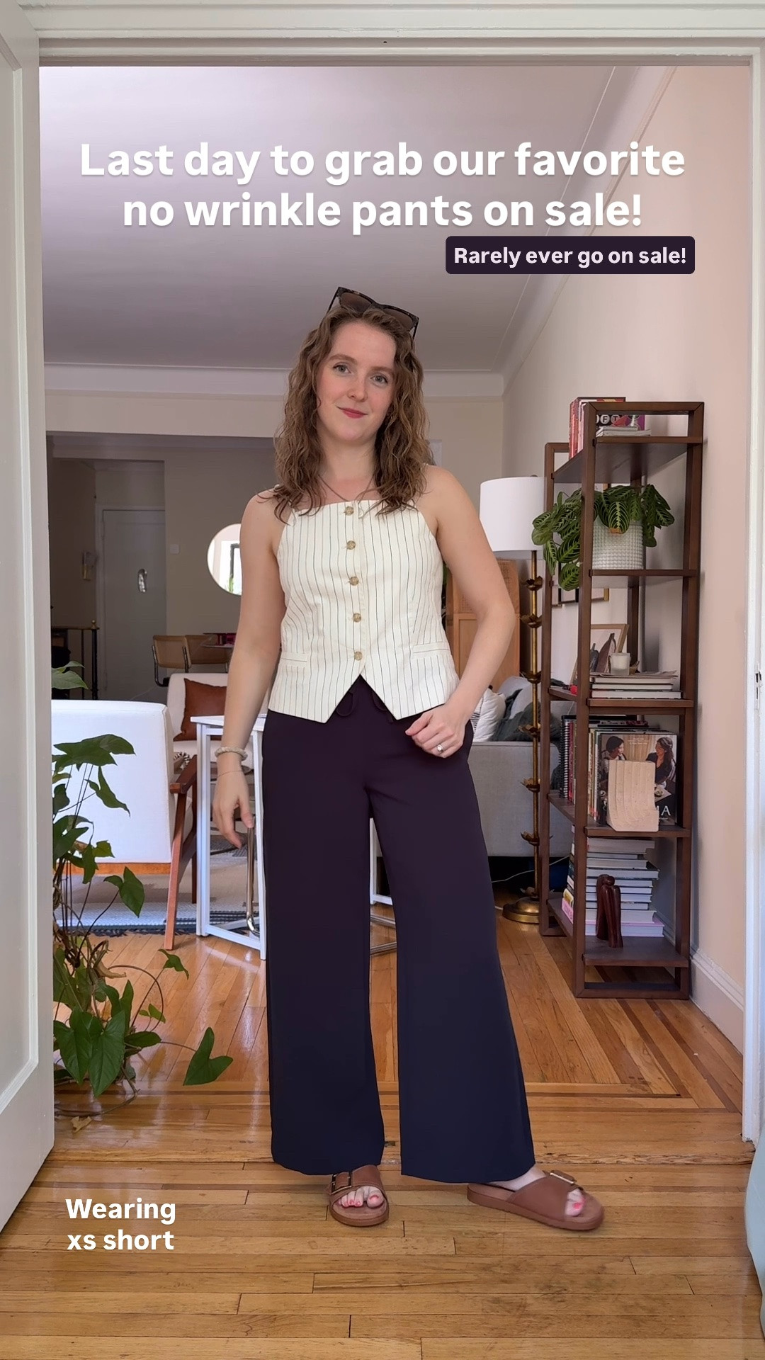 LAST DAY! Aritzia lodge pants on sale! Wearing xs petite. I’m 5ft 2 117 lbs. vest is 0