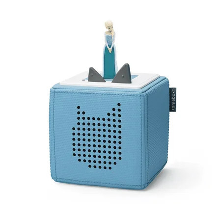 tonies Disney Toniebox 1 Screen-Free Audio Player Starter Set for Kids with Elsa, Age Group 3+, Blue | Walmart (US)
