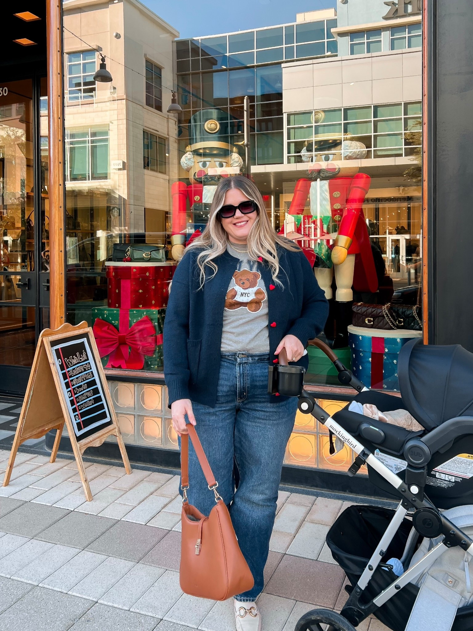 Today’s casual mom-on-the-go outfit! Love this cozy cardigan with the little heart buttons and these jeans are soooo comfy and 40% off!

#LTKootd #LTKMidsize #LTKmomlife