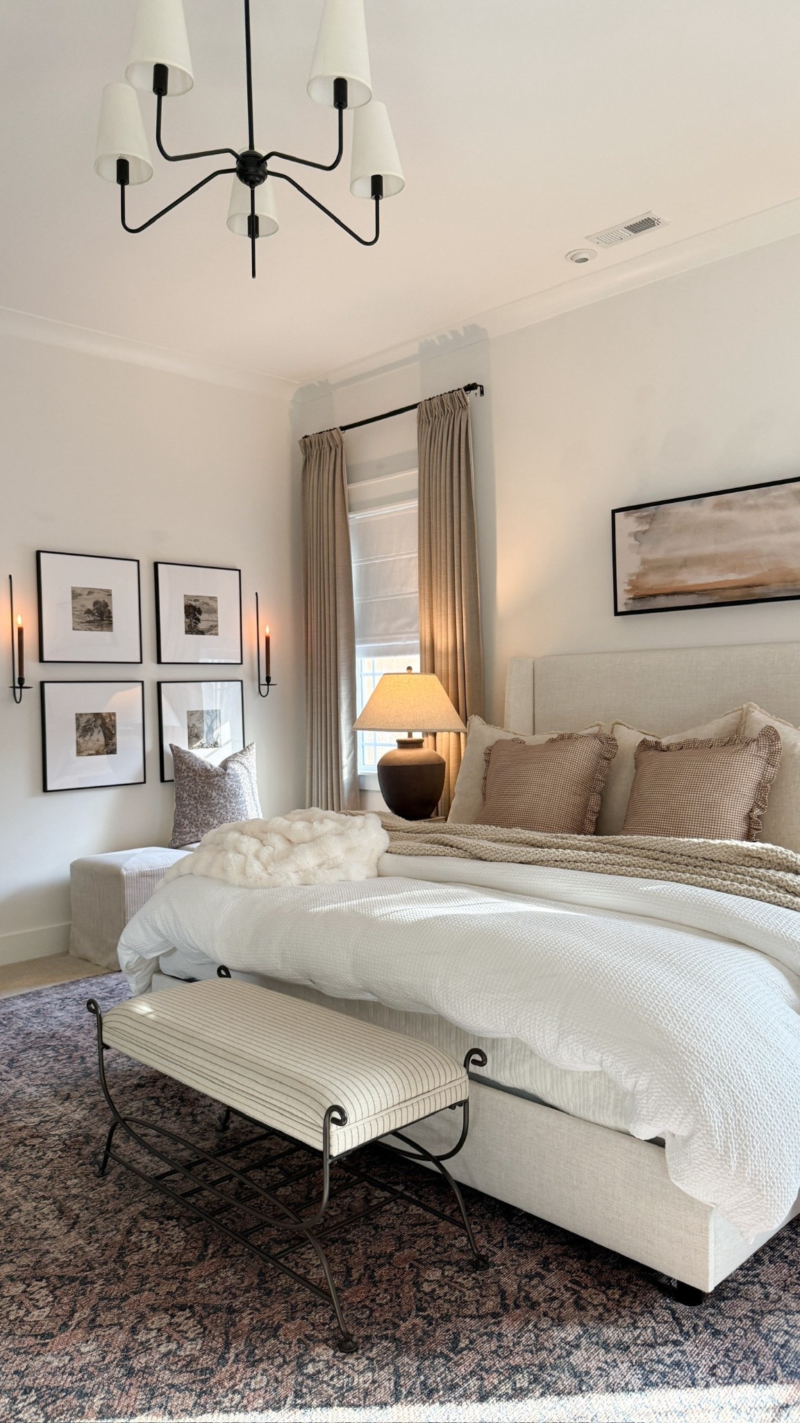 Classic, neutral, and cozy bedding 🤍

#LTKHome