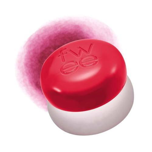 fwee Blurry Pudding Pot | Airbrushed Blush & Lip, Buildable Pigment, Long-lasting, Lightweight, Easy to Blend, Natural Soft Matte Finish - Greedy (Plum Red) | 0.17 oz | Amazon (US)