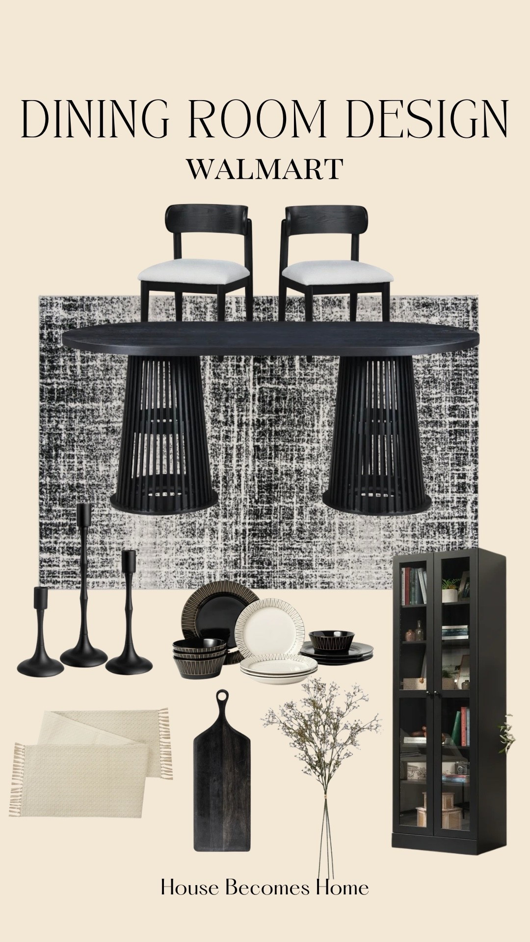 Walmart dining room design 🙌🏻

Dining chairs, dining table, Walmart home, cabinet, home decor, dinnerware 

#LTKHome #LTKmomlife #LTKSeasonal