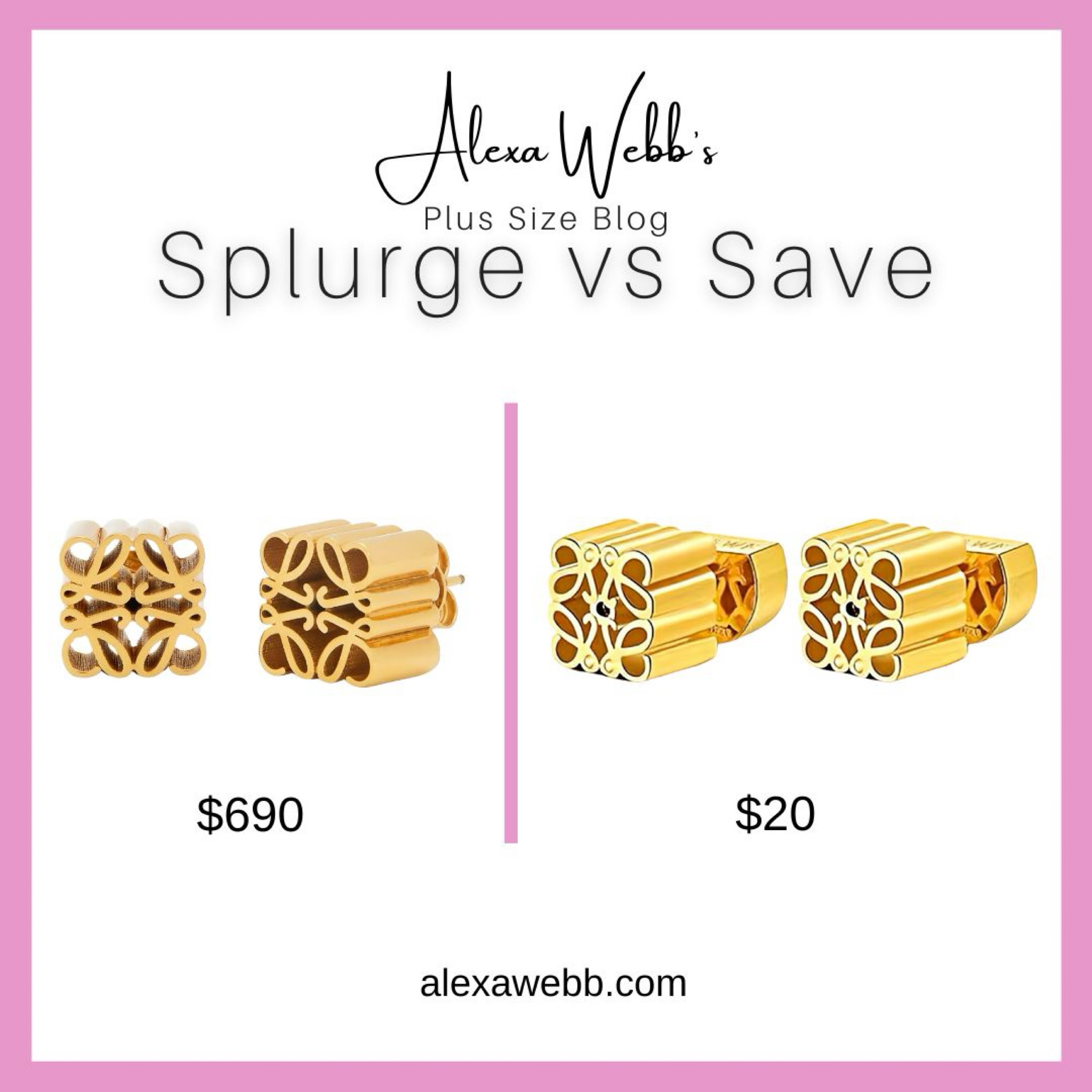 Splurge Vs Save by Alexa Webb #plussize

#LTKstyletip #LTKover40 #LTKplussize