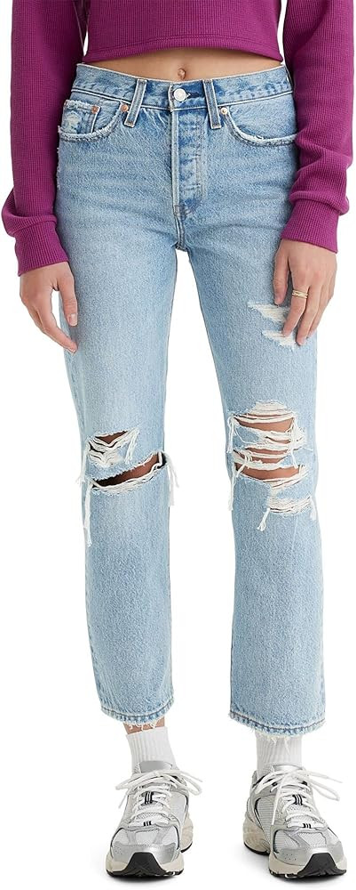 Levi's Women's Premium Wedgie Straight Jeans | Amazon (US)