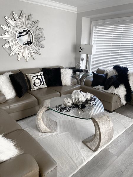 Black and White Halloween Decor ideas for Family Room
#BlackandWhiteHalloweenDecor 

#LTKHalloween #LTKHoliday #LTKSeasonal