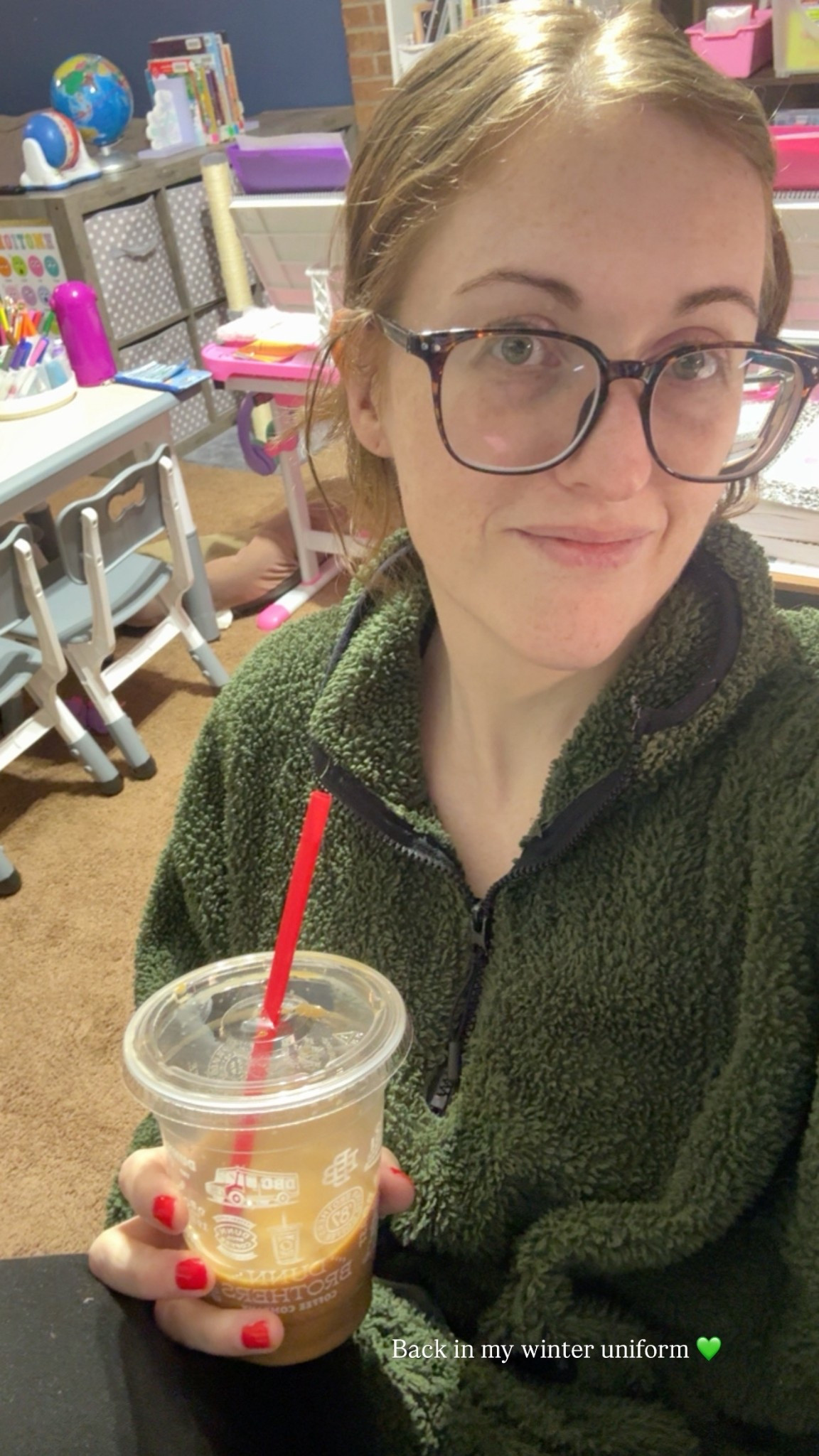 The official November Uniform is on. ☕

Running on coffee (and low battery) while getting this week’s homeschool prep done. Just trying to stay cozy and focused while the temps drop, you know? This is the face of real life! 💚

This exact sherpa is an old, un-linkable favorite (sorry!), but I found some perfectly cozy lookalikes for your own cold-weather uniform that I’ll be linking below 🤗

#LTKMidsize #LTKStyleTip #LTKSeasonal