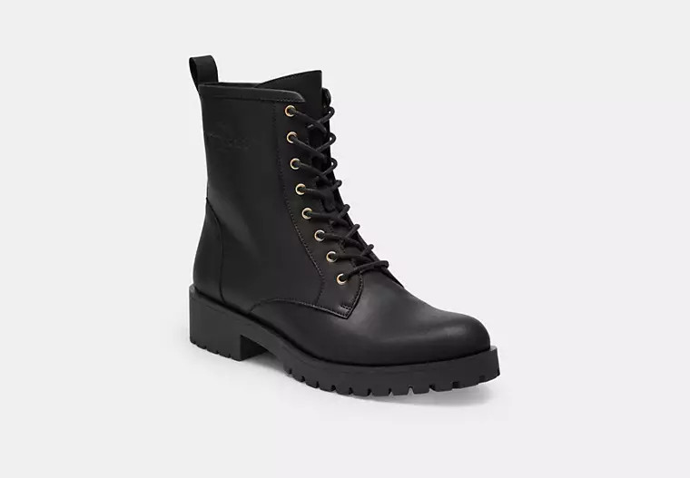 Coach Outlet Lyra Bootie - Black, Size: 9.5 | Coach Outlet US