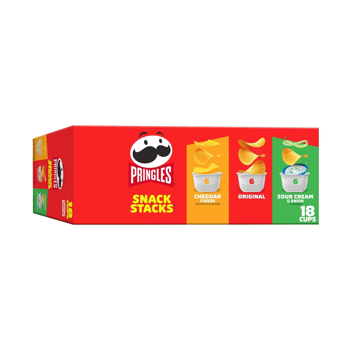 Pringles Snack Stacks Variety Pack Potato Crisps Chips - 12.9oz/18ct | Target