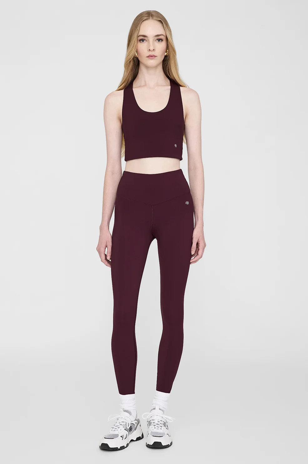 ANINE BING Blake Legging in Bordeaux | Anine Bing