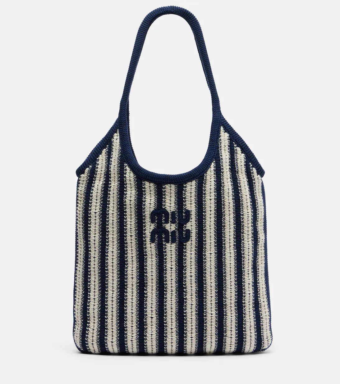 Ivy striped crochet shoulder bag | Mytheresa (US/CA)