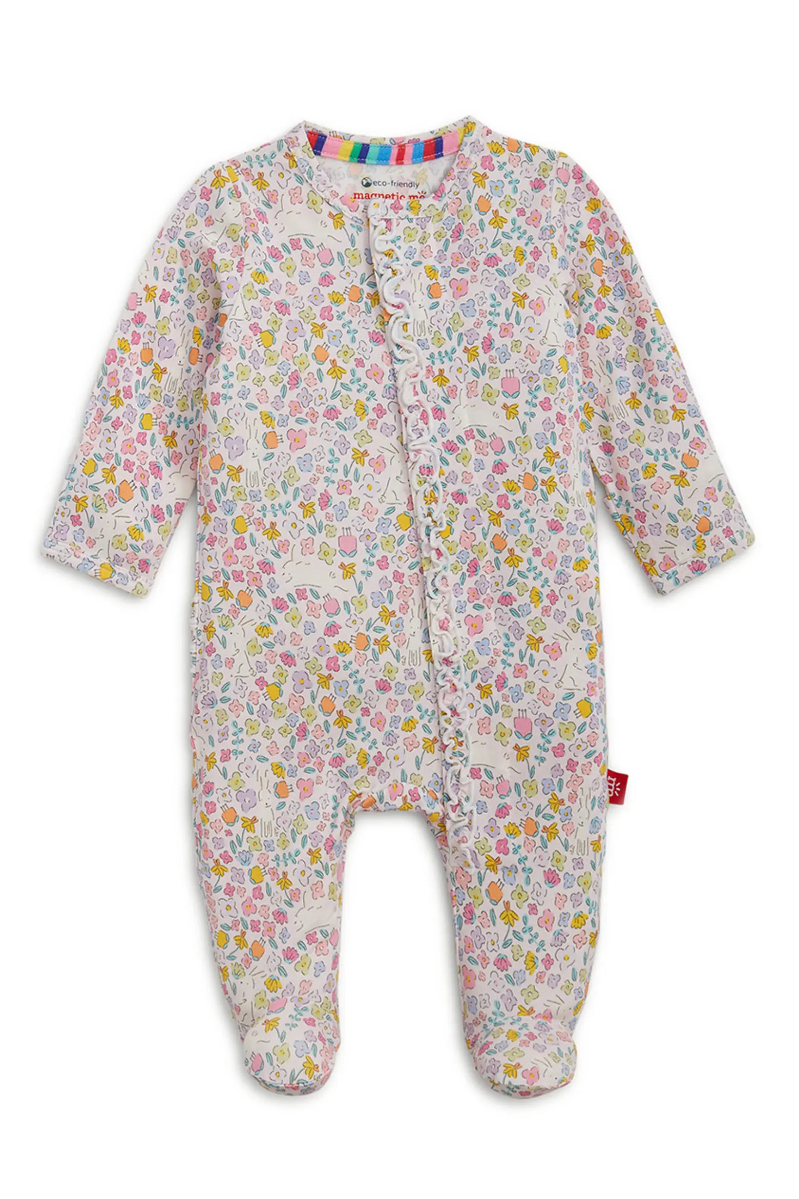 Magnetic Me Bunny Blossom Magnetic Convertible Footie (Women) | Nordstrom | Nordstrom