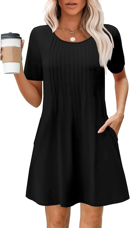 MixShe Summer Dresses for Women Casual Spring Midi Dress S-XXXL | Amazon (US)