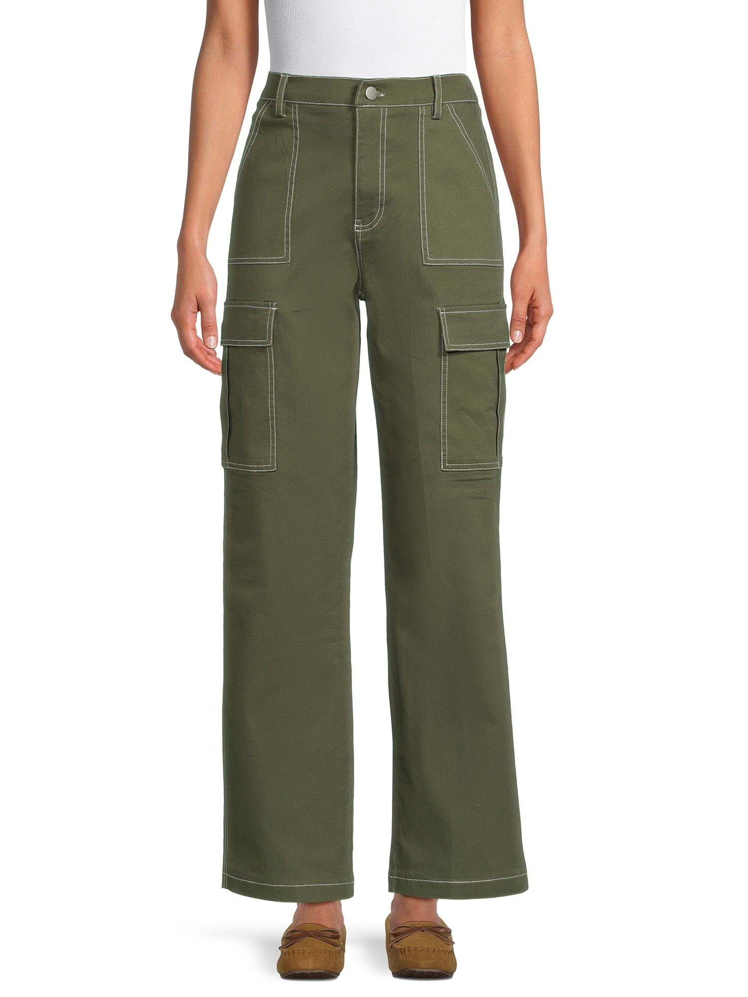 Liv & Lottie Juniors Carpenter Cargo Pants with Hammer Loop - Walmart.com | Walmart (US)