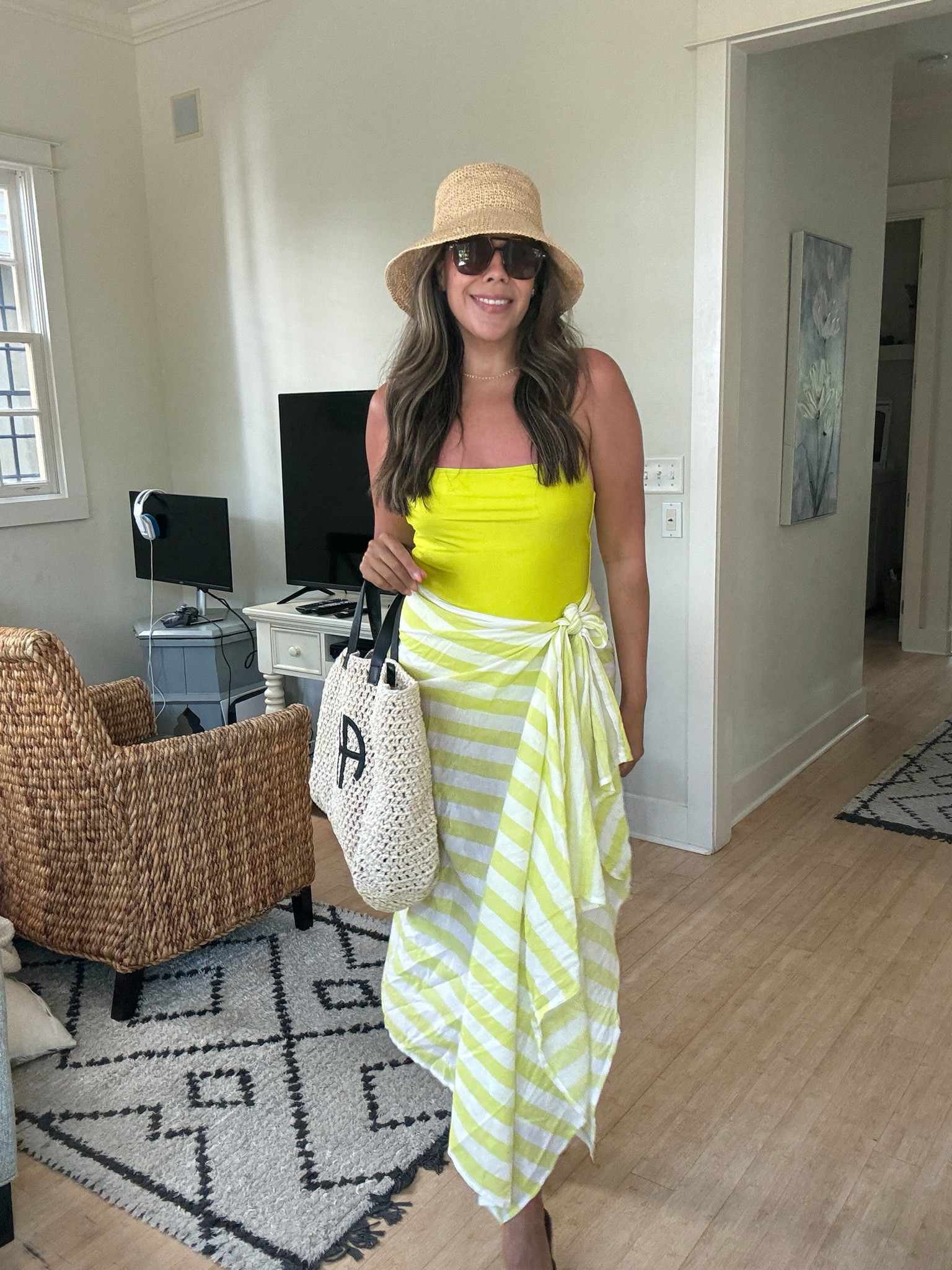 Wearing size medium in swimsuit 

#LTKSeasonal #LTKSummerSales #LTKSwim