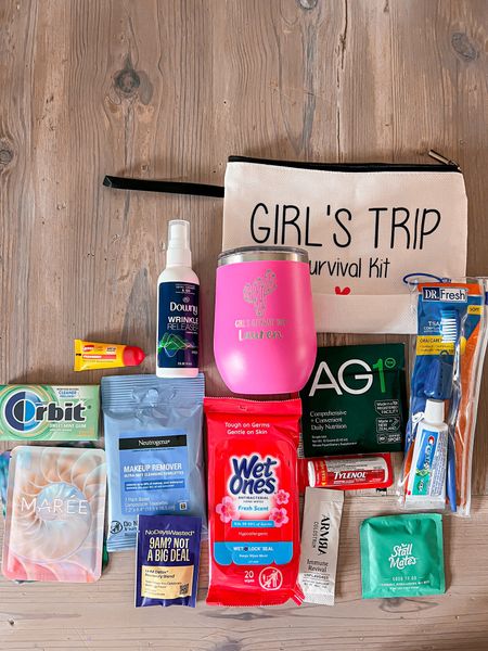 girls trip! I wanted to link this stuff in hopes it may be helpful for a future #bacheloretteparty or a fun weekend getaway! #travel #bachelorette #wedding #getaway #survivalkit

#LTKtravel #LTKwedding #LTKparties