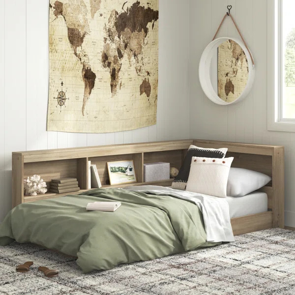 Teddy Platform Standard Bed with Bookcase | Wayfair North America