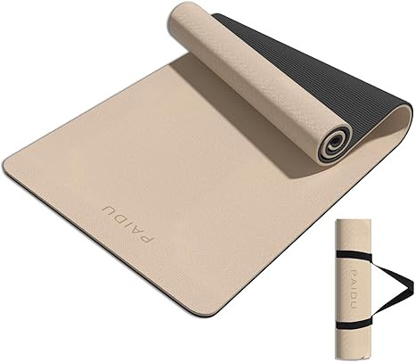 Yoga Mat 8mm Super Thick TPE Fitness Mat | SGS Certified | Non-Slip, Odorless & Tear-Resistant | ... | Amazon (US)