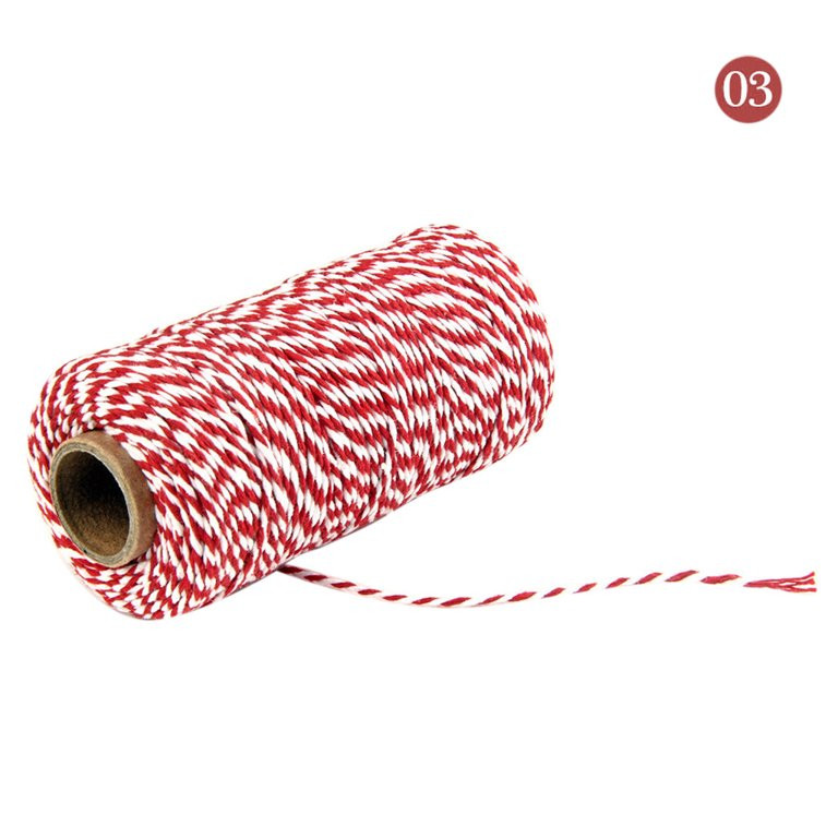 Home Decorations CHGBMOK Two Colors Cotton Bakers Twine Rope Rustic Country Crafts Handmade Acces... | Walmart (US)