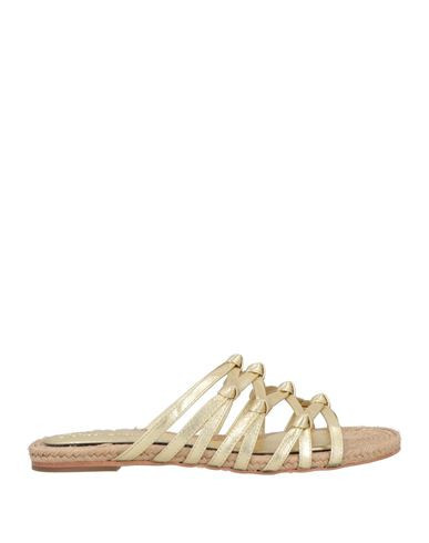 Paloma Barceló Woman Espadrilles Gold Size 10 Leather | YOOX (US)