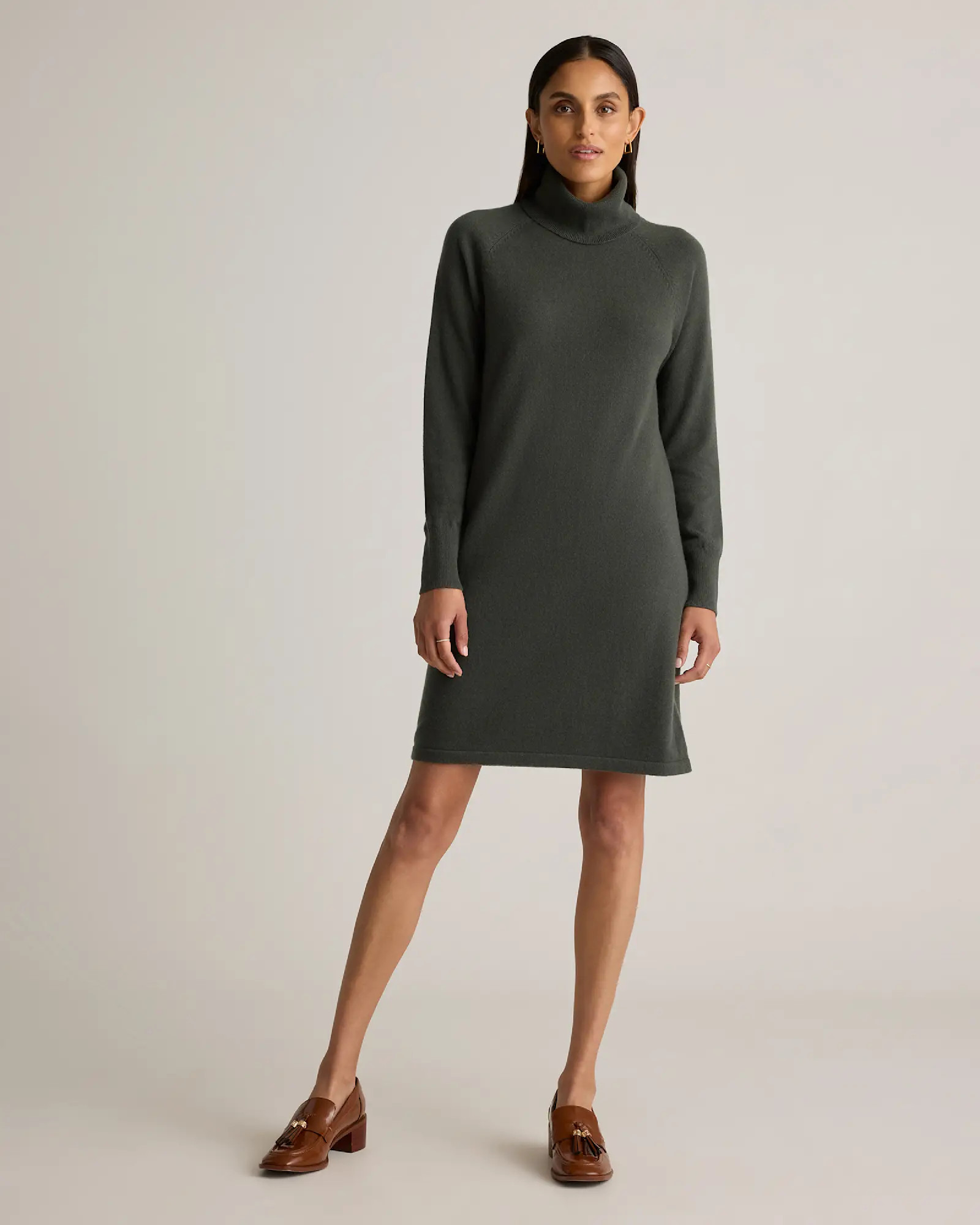 Cashmere Turtleneck Sweater Dress | Quince | Quince