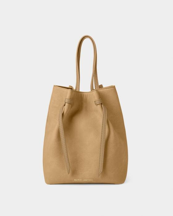 Celina Suedette Bucket Bag in Camel | Katie Loxton Ltd. (UK)