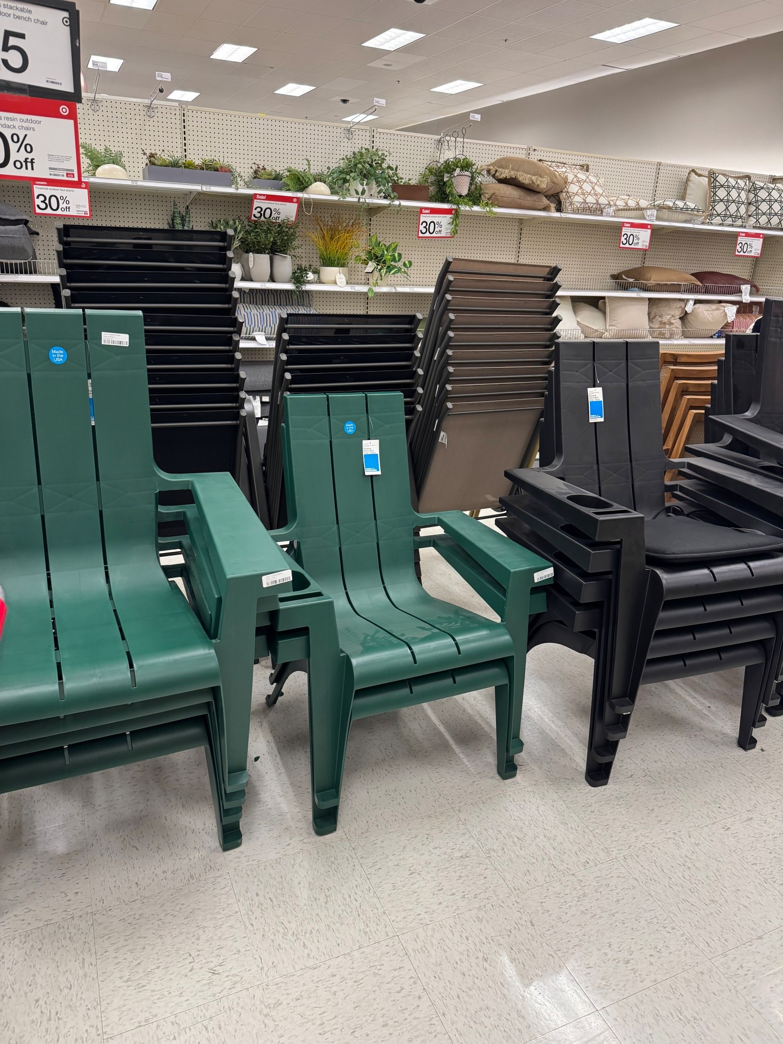 ‼️ on sale! $17.50!‼️ Patio chairs with cup holders and phone storage! Perfect for any outdoor seating 

#LTKHome #LTKSaleAlert #LTKSeasonal