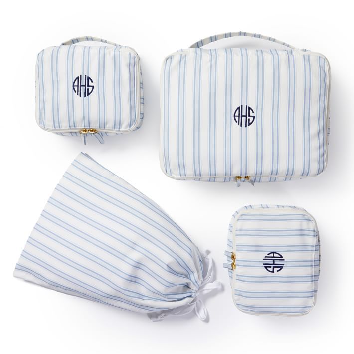 4 Piece Striped Packing Cube Set | Mark and Graham