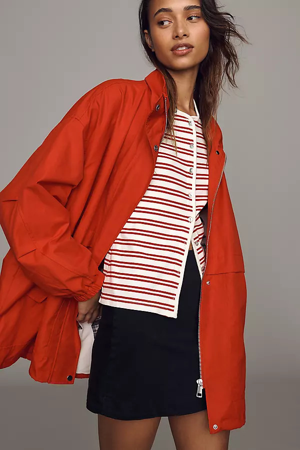 Funnel-Neck Tech Jacket | Anthropologie (US)