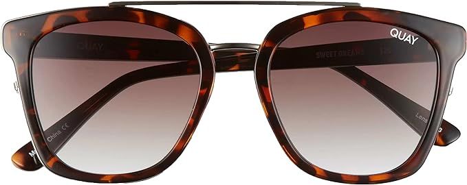 Quay Australia Women's Sweet Dreams 55mm Square Sunglasses | Amazon (US)
