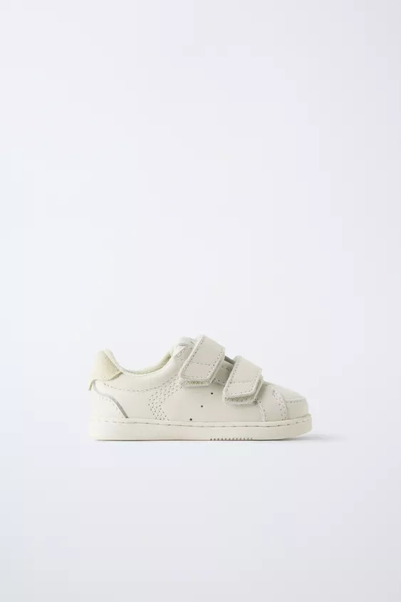 LEATHER STRAP BAREFOOT SNEAKERS | Zara US