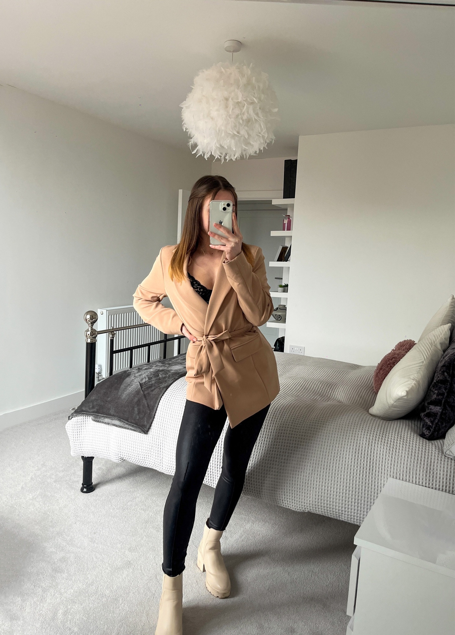 About time I made an outfit with this blazer 🤎
.
.
.
.

Blazer style, cream blazer, wrap around blazer, blazer outfit, black lace bralette, lounge bralette, leather trousers, cream boots, Chelsea boots, boots inspo, outfit inspo, outfit inspiration, fashion style, aesthetic fashion, winter outfit, winter style

#LTKstyletip #LTKfit #LTKworkwear