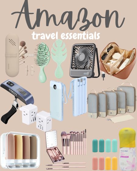 Travel essentials from Amazon prime! 
Amazon travel, travel bag, travel toiletries bag, travel set, amazon finds, airplane essentials, amusement park essentials, Disney world, beauty travel containers, travel organization, suitcase organizers

#LTKFindsUnder50 #LTKTravel #LTKSeasonal