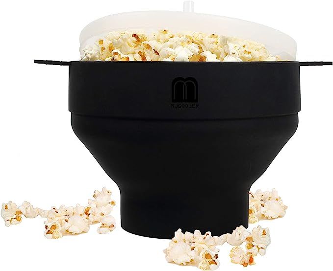 MMUGOOLER Original Microwave Popcorn Popper, Silicone Popcorn Maker, Collapsible Bowl BPA Free an... | Amazon (US)