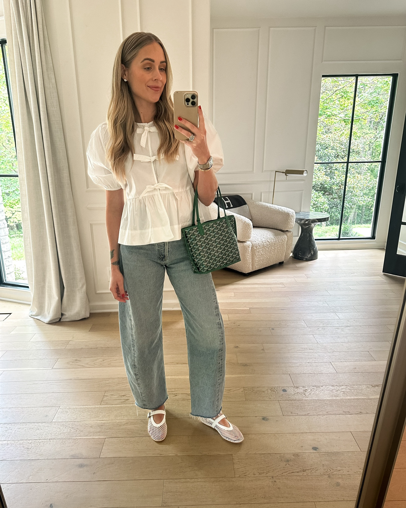 White blouse, white bow blouse, mesh flats outfit 

#LTKShoeCrush #LTKOver40 #LTKStyleTip