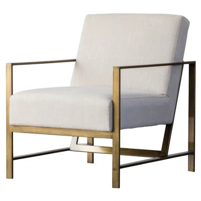 Haakenson Armchair Ivy Bronx Upholstery: Shortbread | Wayfair North America