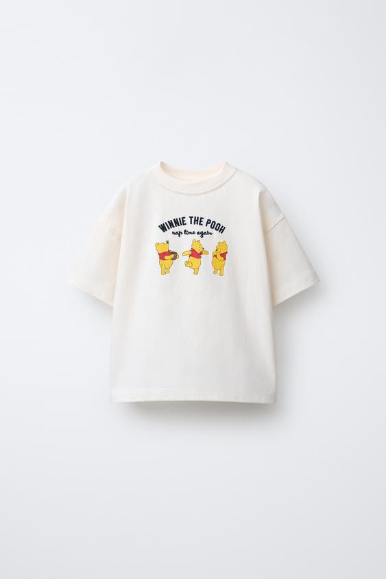 WINNIE THE POOH EMBROIDERED T-SHIRT © DISNEY | Zara US