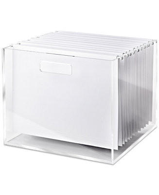 Acrylic File Box | Macys (US)