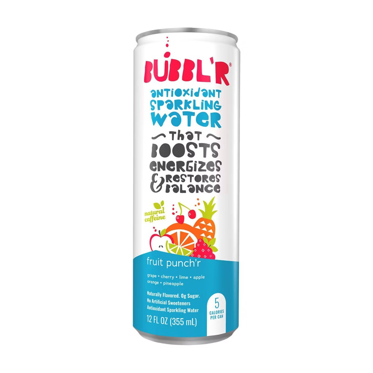 BUBBL'R Fruit Punch Antioxidant Sparkling Water - 6pk/12 fl oz | Target