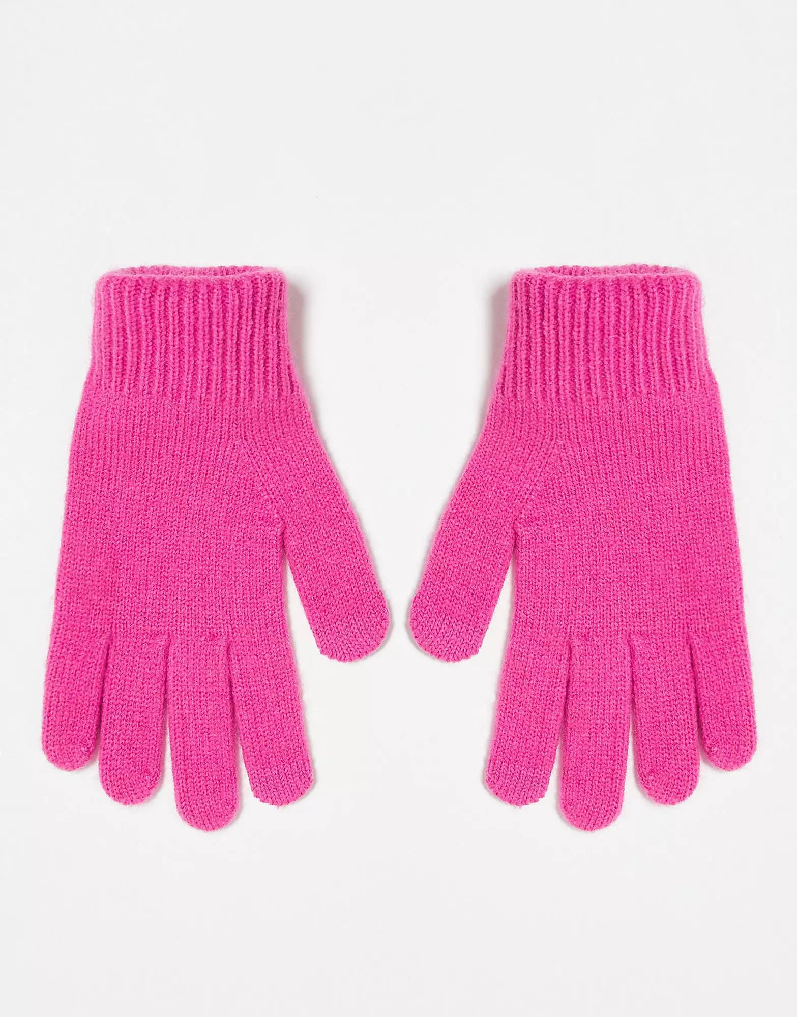 Only touch screen gloves in pink | ASOS (Global)