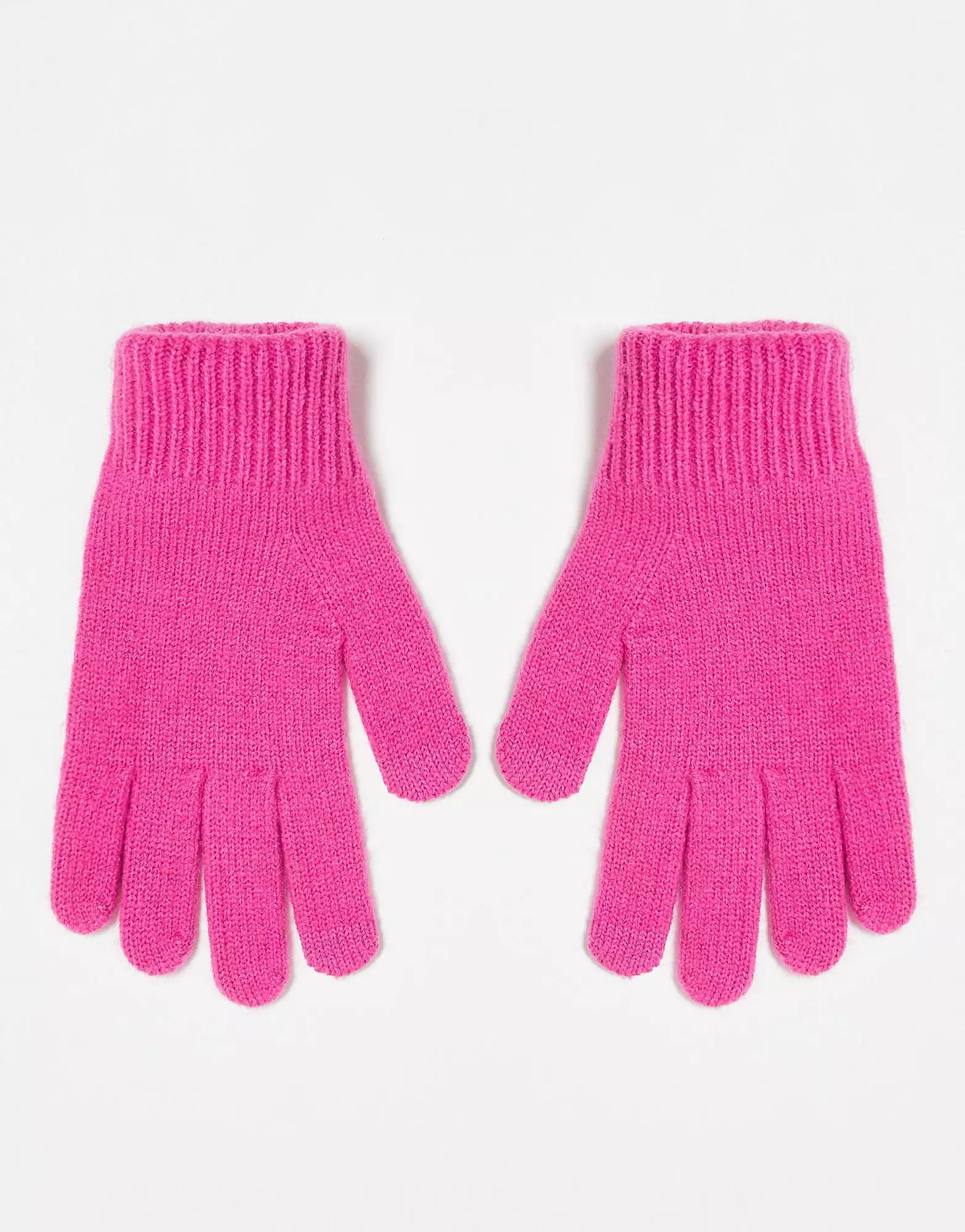 Only touch screen gloves in pink | ASOS (Global)