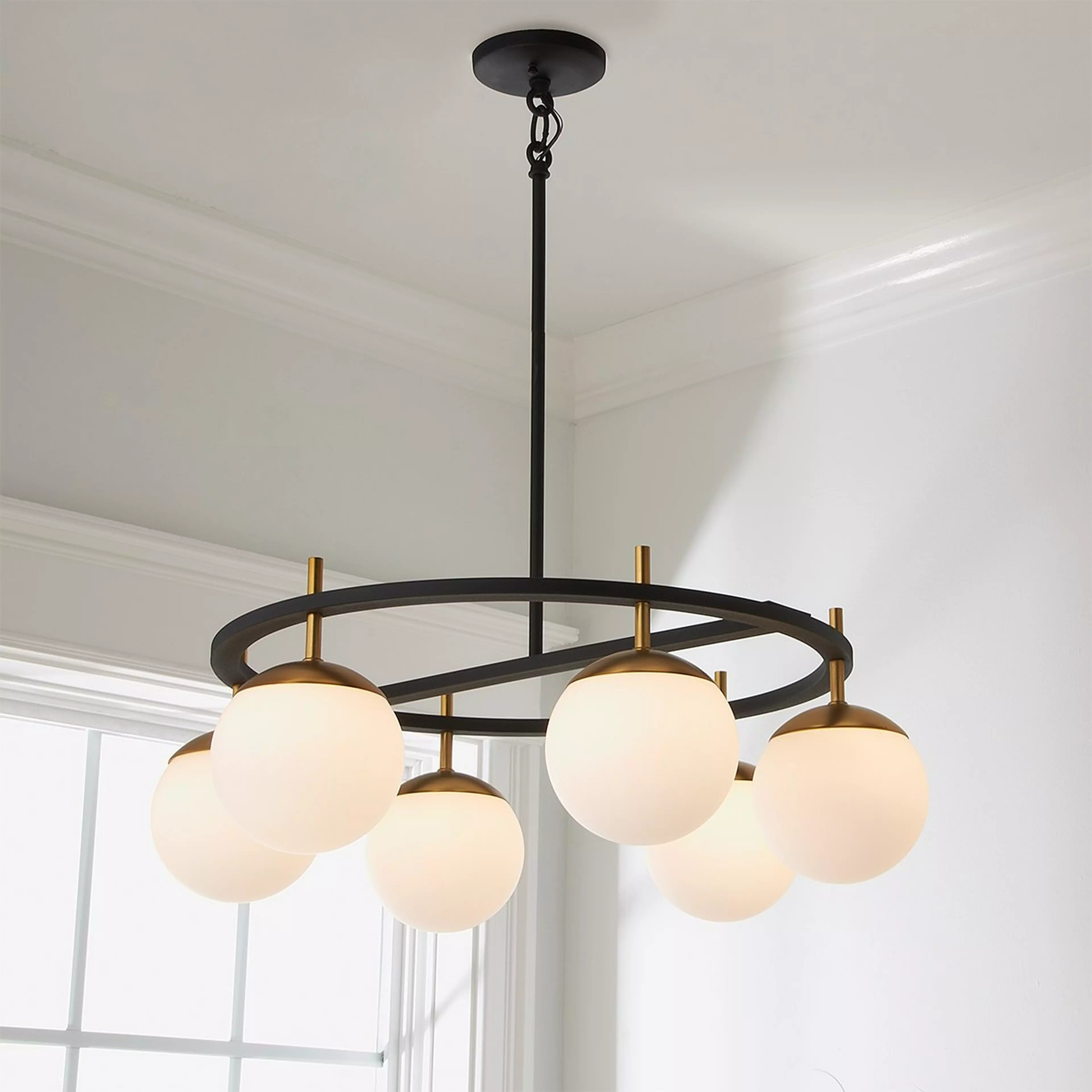 Harmony Globes Circular Chandelier | Shades of Light