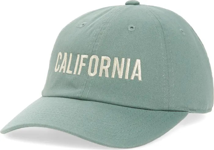Slouch California Embroidered Baseball Cap | Nordstrom